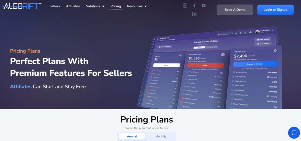 Algorift Website