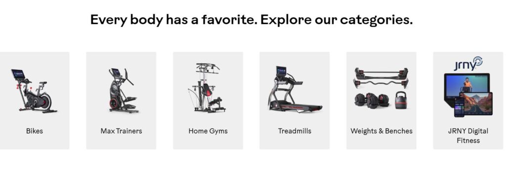 Blowflex website products