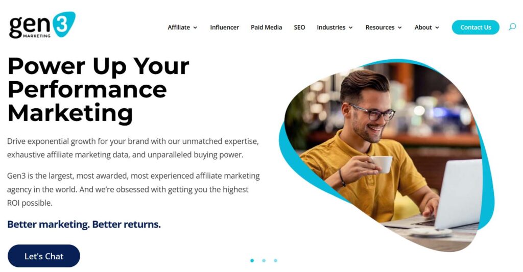 Gen3marketing agency in canada website