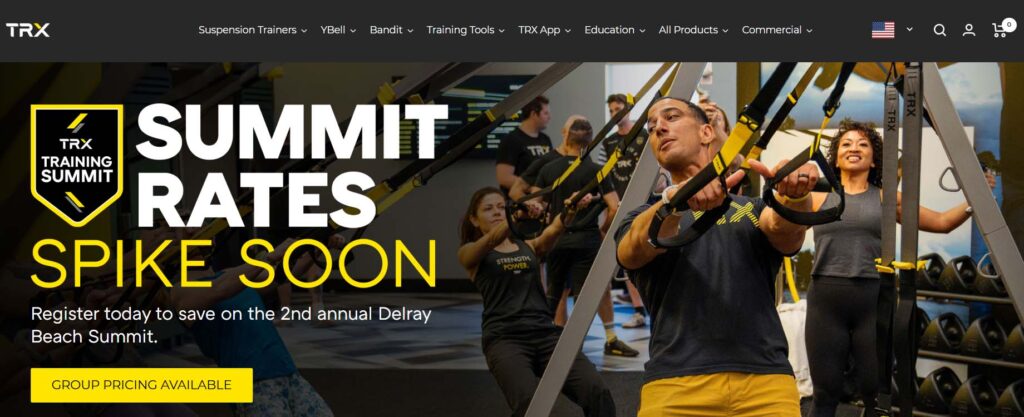 TRX training website