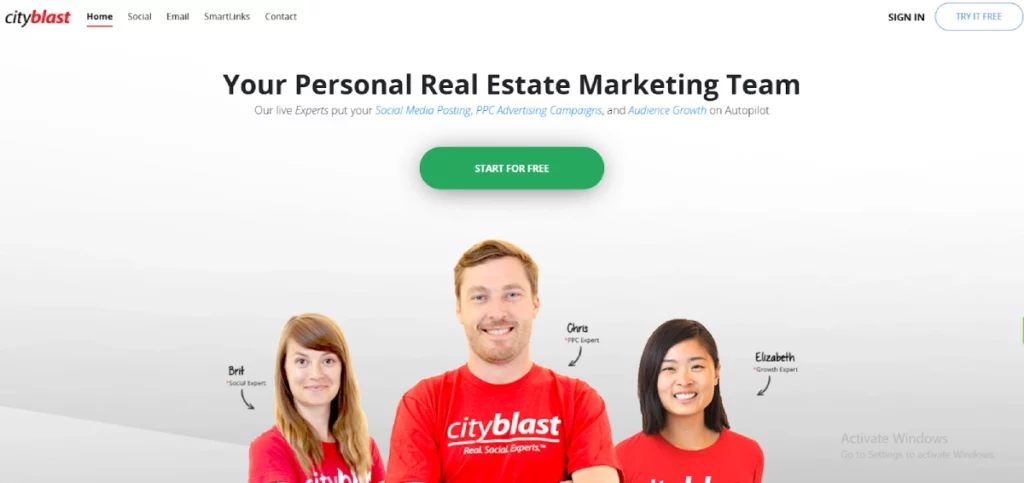 Real estate influencer marketing agencies: CityBlast