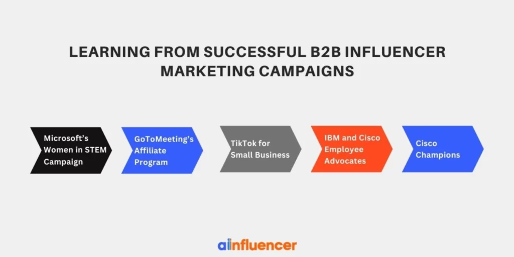 Learning from Successful B2B Influencer Marketing Campaigns