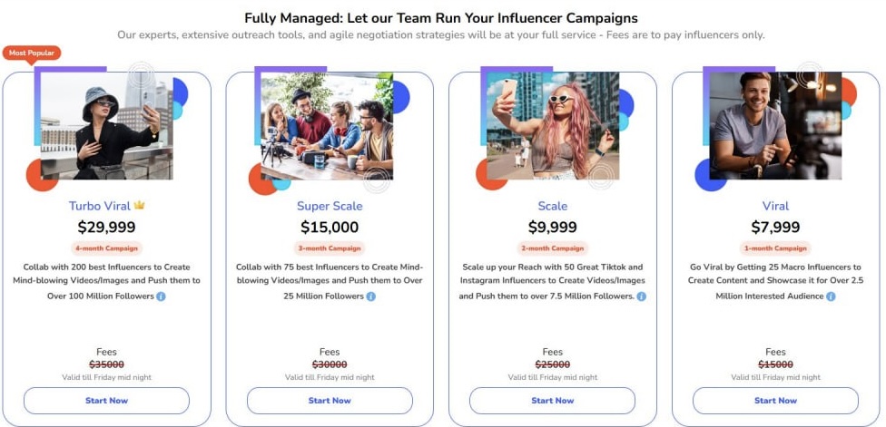 ainfluencer packages