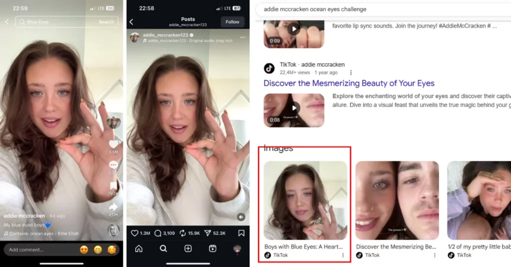 How influencer's content spread to multiple channels