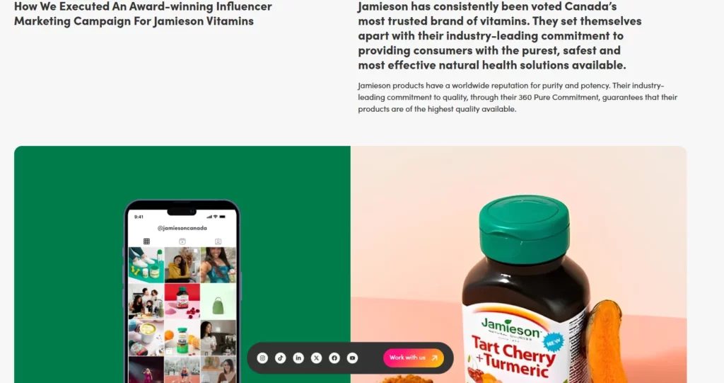 The Influencer Agency Case Study