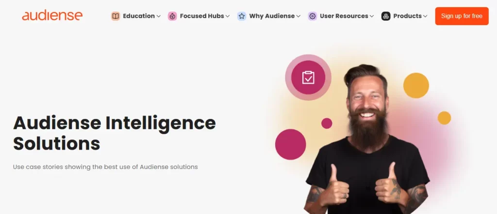 Audiense, free influencer marketing tool