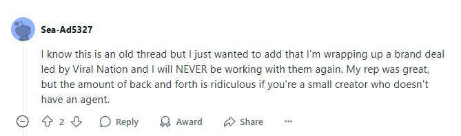 Viral Nation review