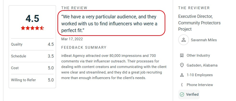 inBeat review