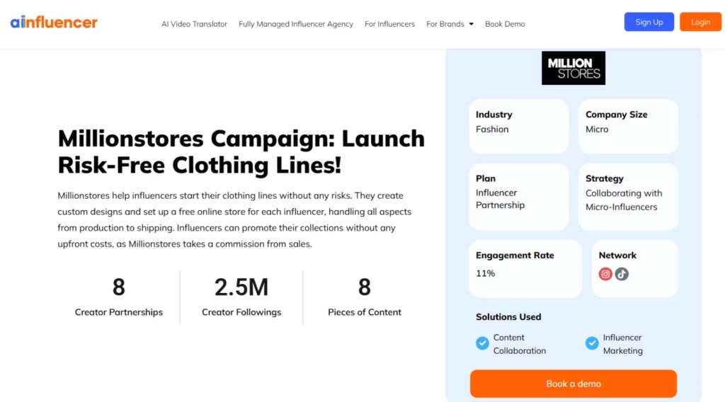 Ainfluencer case study_ Millionst
