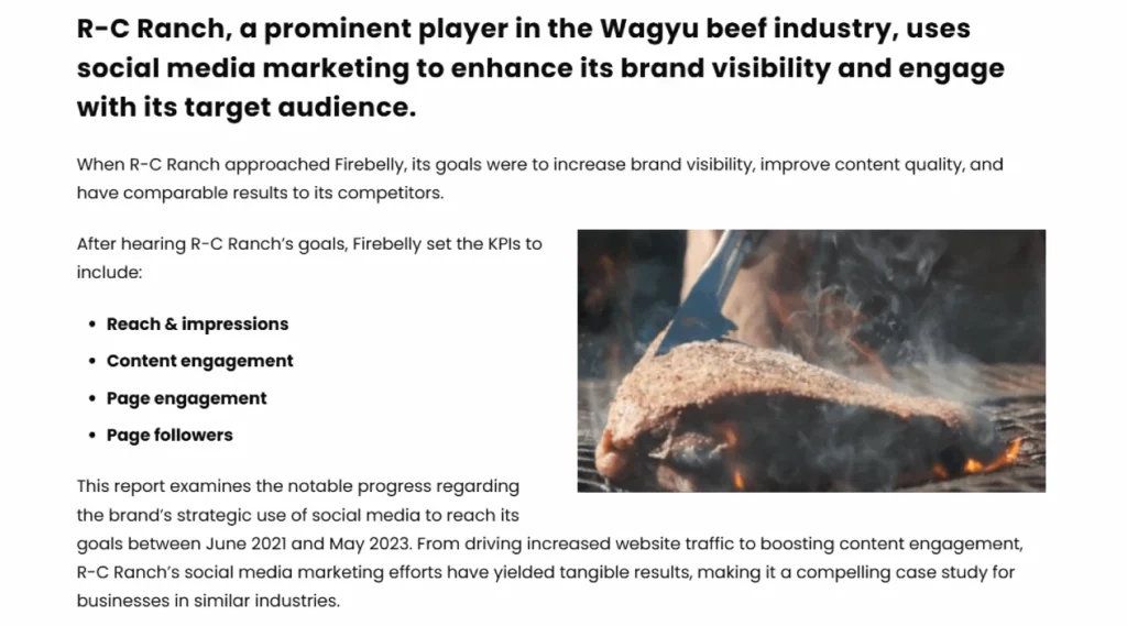 Firebelly Marketing Agency Case Study: R-C Ranch 