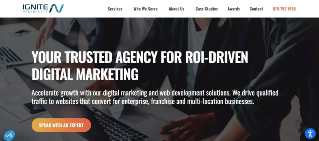 social media marketing agency: Ignite Visibility agency