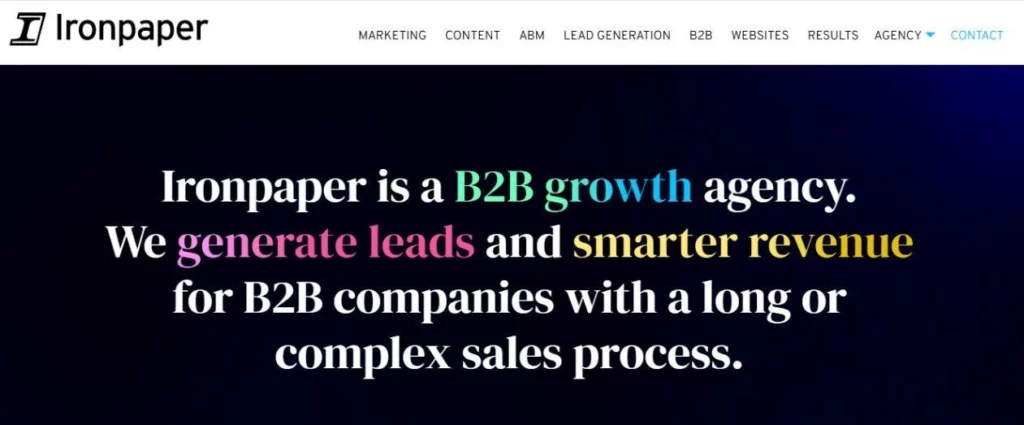 Ironpaper agency