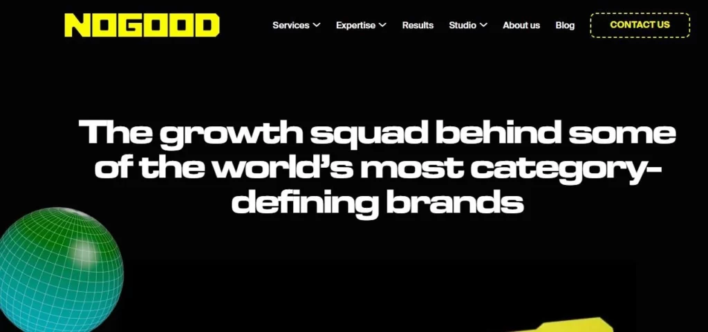 social media marketing agencies: NoGood Agency 