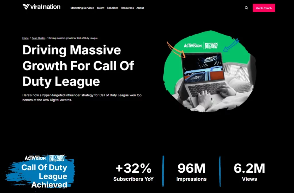 Viral Nation Case Study: Call of Duty League (CDL)