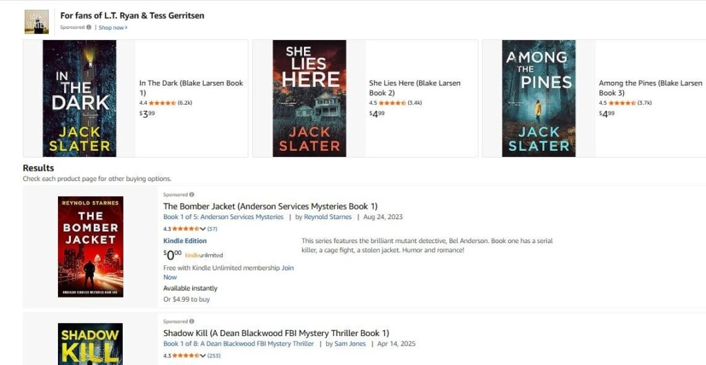 Fantasy & Mystery Fiction: a high-demand niche on Amazon ebook