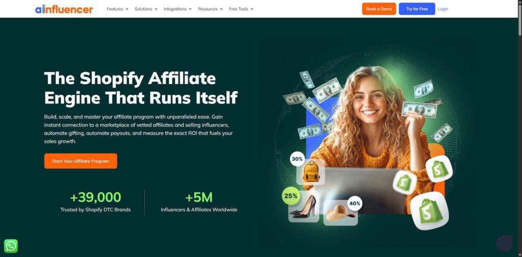 Ainfluencer Shopify Integration