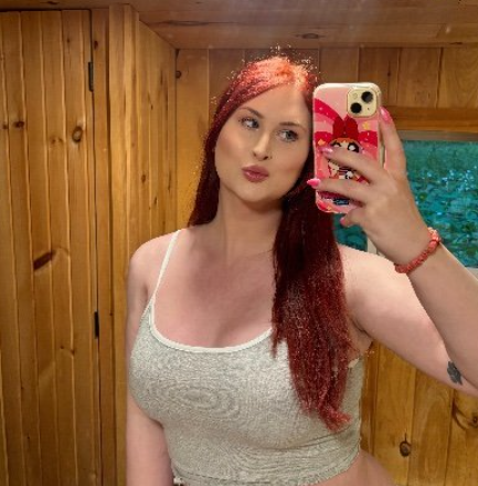 Evie Love, a redhead trans OnlyFans creator